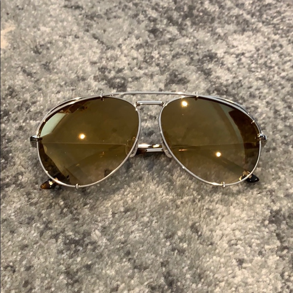 DIFF Eyewear frames in Koko gold/brown. Brand new!